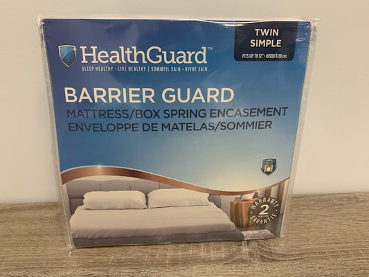 TWIN EXTRA LONG (TXL) SIZE- (HEALTHGUARD BARRIER GUARD)- BED BUG COVER