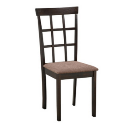 (1010 ESPRESSO- 2 pack)- WOOD- DINING CHAIRS