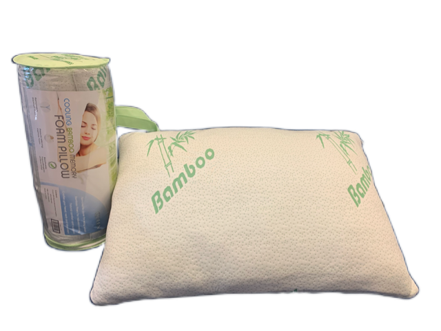 Miracle bamboo on sale memory foam pillow